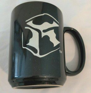 Gateway Computer Black & White Cow Logo Ceramic Coffee Mug Ted Waitt 1980s